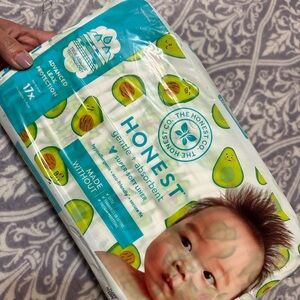 Honest Diapers with Avocado Print